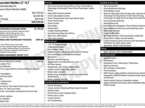 Used 2017 Chevrolet Malibu LT w/ Driver Confidence Package FWD image 2