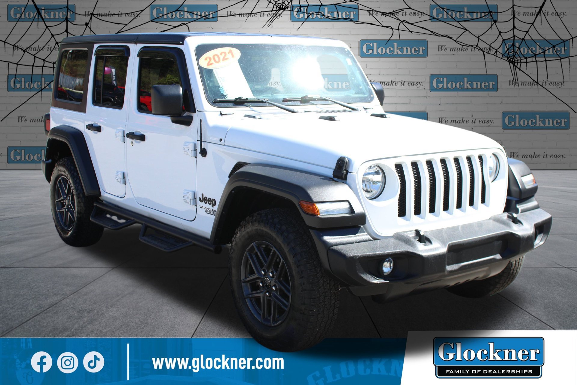 Used 2021 Jeep Wrangler Unlimited Sport AWD/4WD image 3