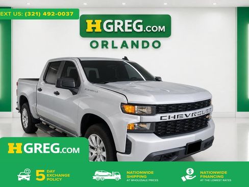 Used 2021 Chevrolet Silverado 1500 Custom RWD image 1