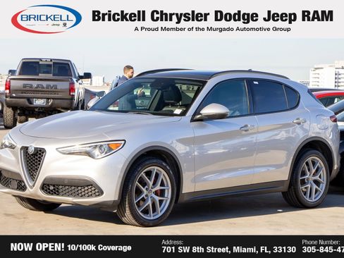 Used 2019 Alfa Romeo Stelvio Ti Sport w/ Quick Order Package 22S Sport image 1