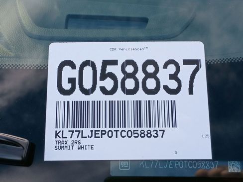 New 2026 Chevrolet Trax RS w/ Sunroof Package image 35