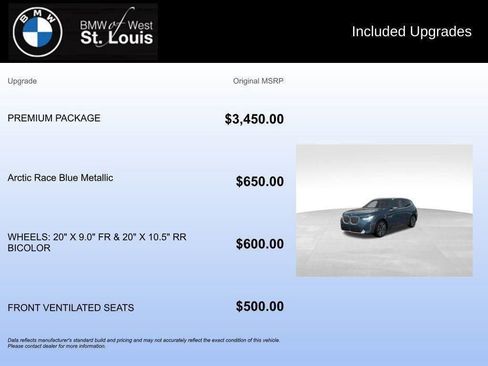 New 2026 BMW X3 xDrive30 w/ Premium Package image 36