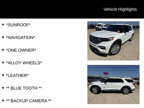 Used 2022 Ford Explorer King Ranch w/ Technology Package RWD image 4