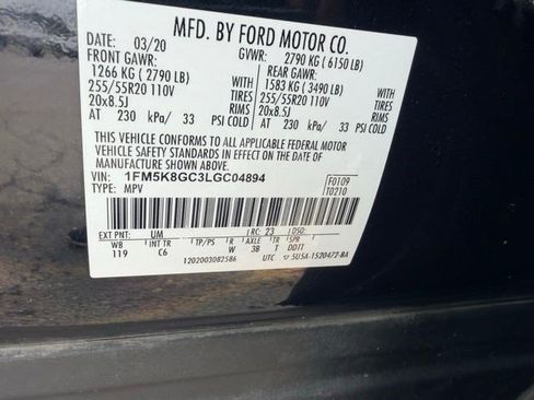 Used 2020 Ford Explorer ST AWD/4WD image 11
