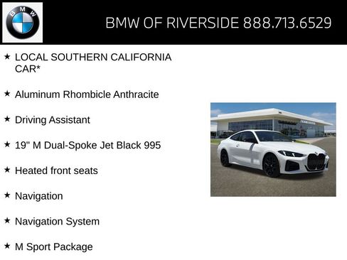 Used 2026 BMW 430i Coupe w/ M Sport Package RWD image 15
