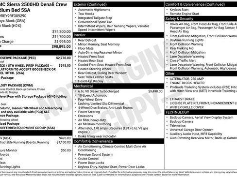 Certified 2024 GMC Sierra 2500 Denali w/ Denali Reserve Package AWD/4WD image 2