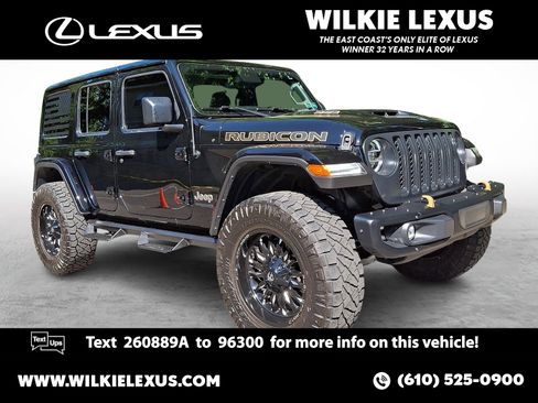 Used 2021 Jeep Wrangler Unlimited Rubicon w/ Trailer Tow Package AWD/4WD image 1