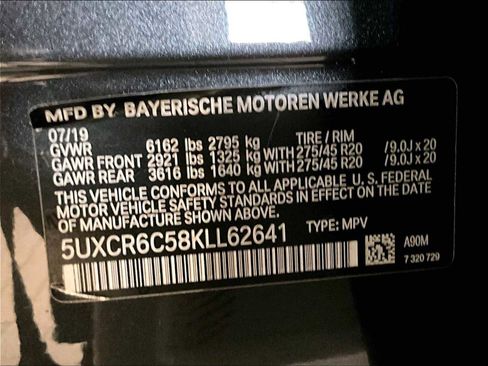 Used 2019 BMW X5 xDrive40i w/ Convenience Package image 36