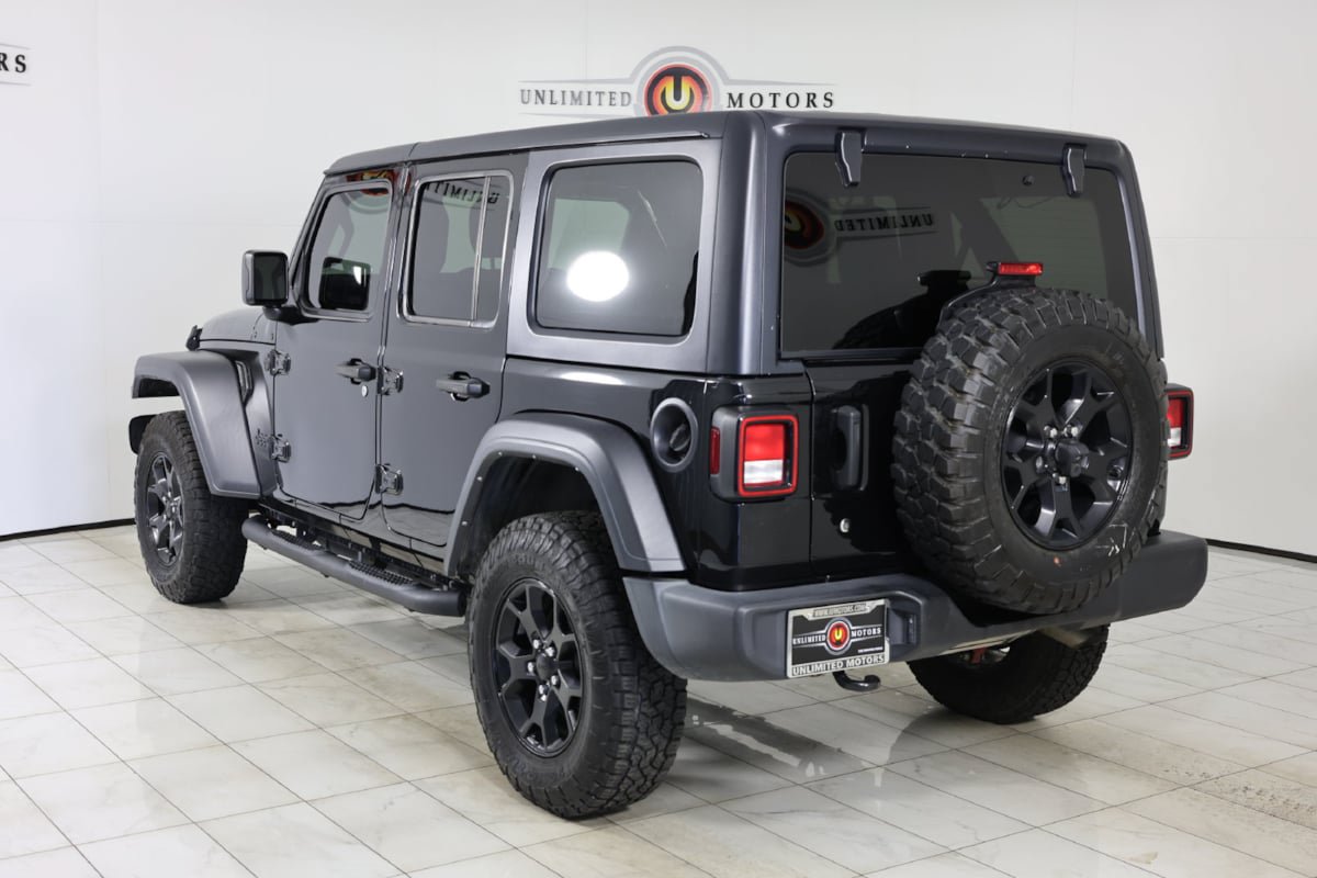 Used 2022 Jeep Wrangler Unlimited Sport AWD/4WD image 3