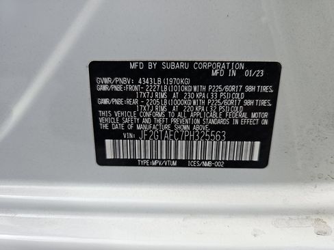 Certified 2023 Subaru Crosstrek 2.0i Premium AWD/4WD image 16
