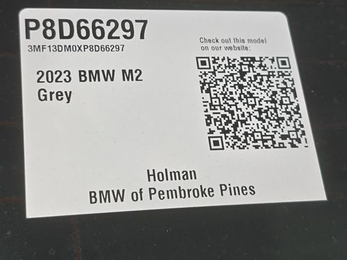 Used 2023 BMW M2 w/ Lighting Package RWD image 25