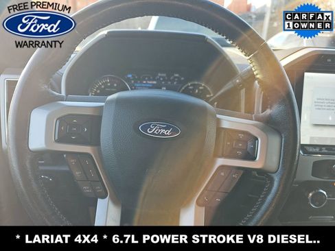 Used 2022 Ford F350 Lariat w/ Black Appearance Package image 11
