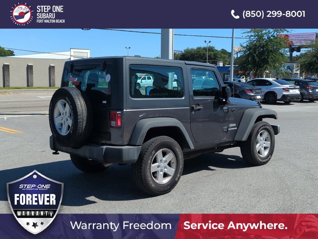 Used 2016 Jeep Wrangler Sport w/ Quick Order Package 24S AWD/4WD image 7