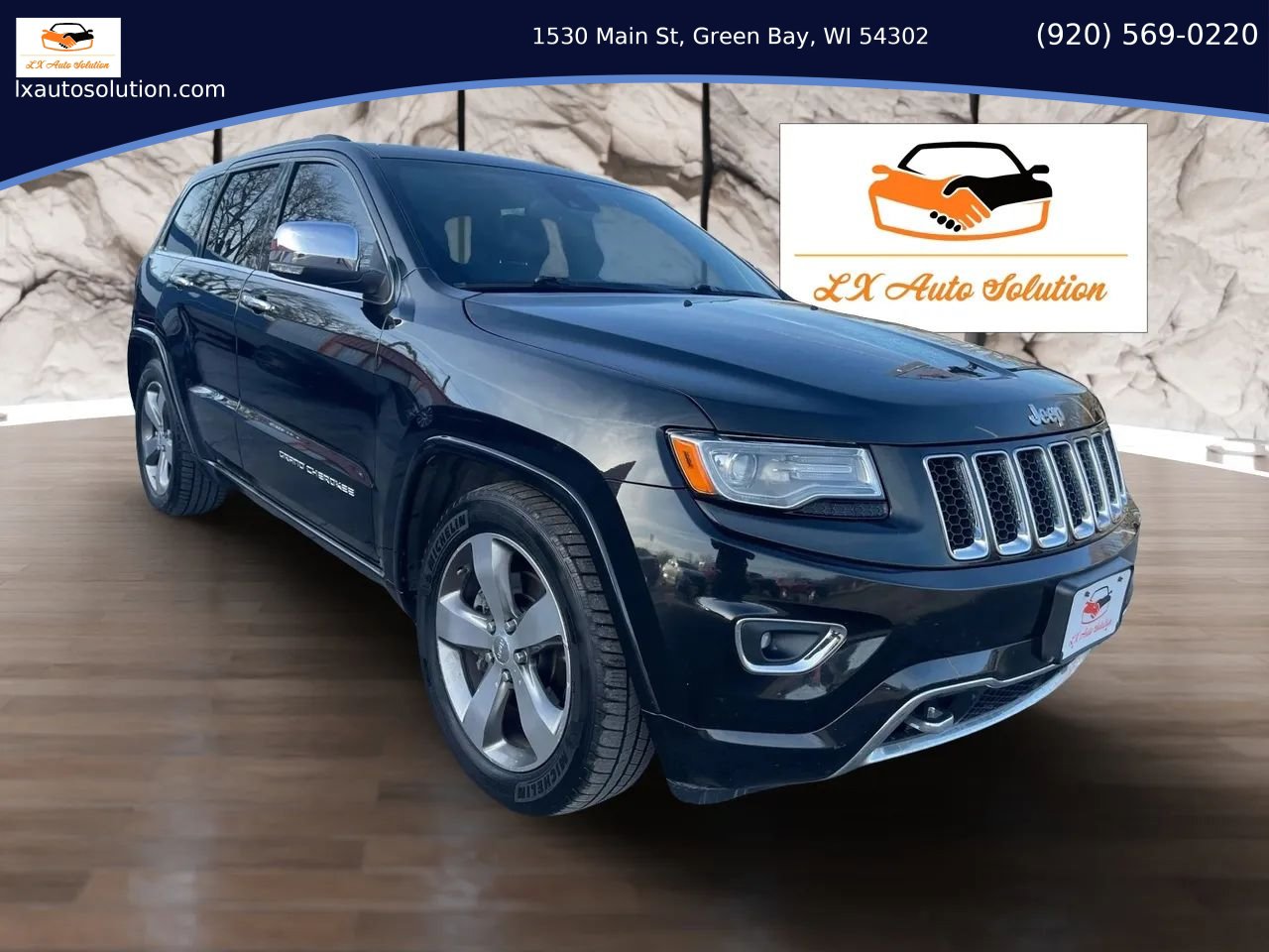 Used 2014 Jeep Grand Cherokee Overland w/ Advanced Technology Group AWD/4WD image 1