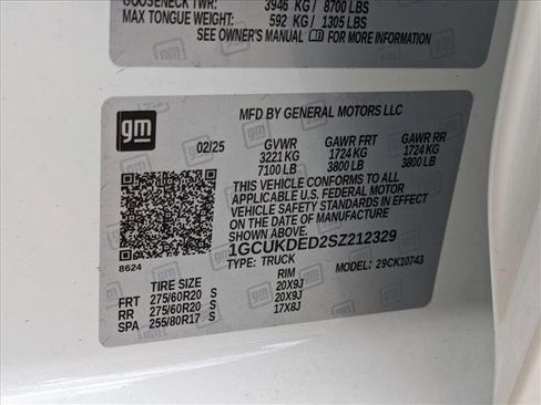 New 2025 Chevrolet Silverado 1500 LT image 17