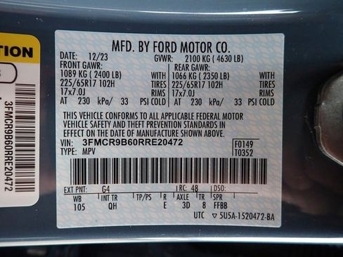 Certified 2024 Ford Bronco Sport Big Bend w/ Convenience Package image 21