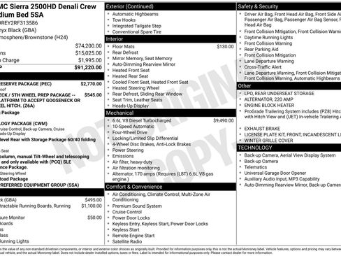 Used 2024 GMC Sierra 2500 Denali w/ Denali Reserve Package image 1