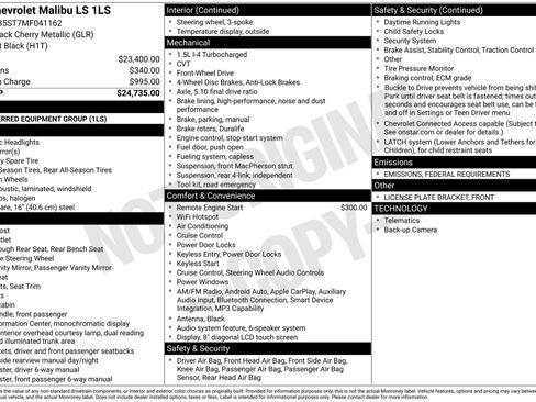 Used 2021 Chevrolet Malibu LS image 4