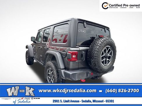 Certified 2025 Jeep Wrangler Unlimited Rubicon AWD/4WD image 10