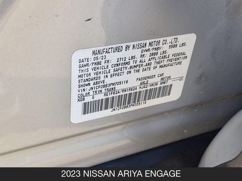Certified 2023 Nissan Ariya AWD image 26
