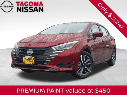 New 2025 Nissan Versa SV w/ Trunk Package image 1