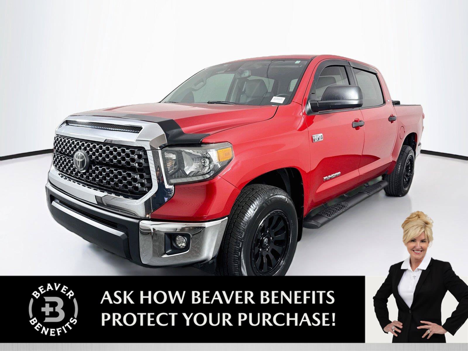 Certified 2021 Toyota Tundra SR5 w/ SR5 Leather Package RWD image 1