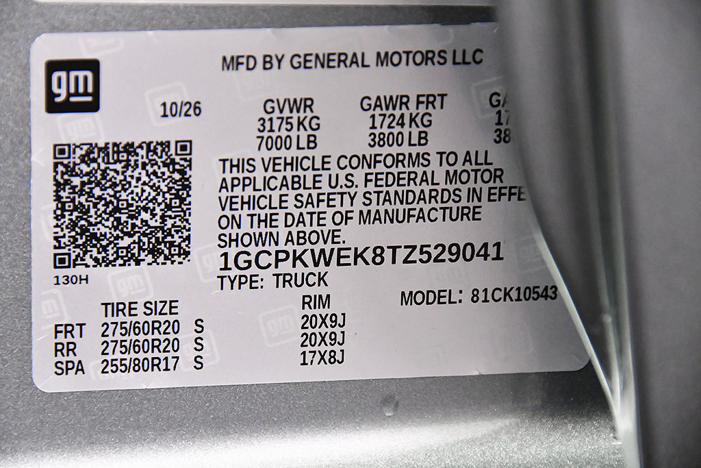 New 2026 Chevrolet Silverado 1500 RST w/ RST Select Package AWD/4WD image 16