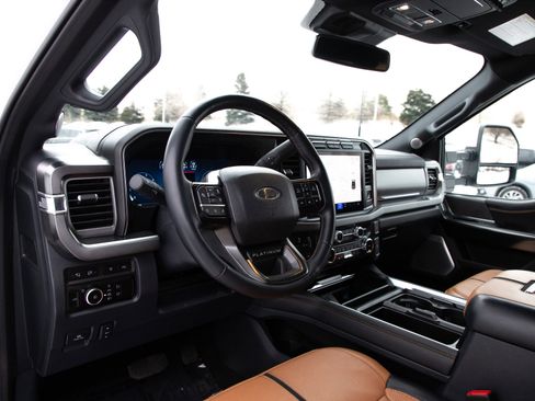 Used 2024 Ford F350 Platinum w/ Snow Plow Prep Package image 15