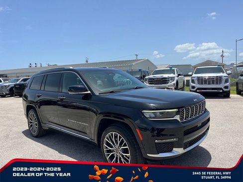Used 2021 Jeep Grand Cherokee L Summit AWD/4WD image 2