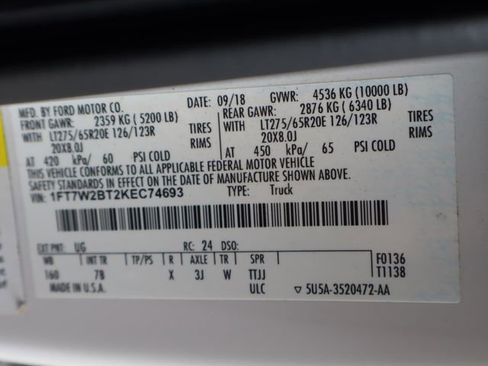 Used 2019 Ford F250 Platinum w/ Platinum Ultimate Package image 62