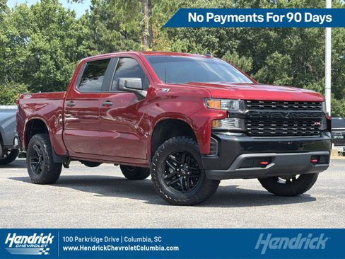 Used 2021 Chevrolet Silverado 1500 Custom Trail Boss AWD/4WD image 1