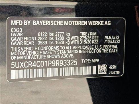 Certified 2023 BMW X5 sDrive40i w/ M Sport Package RWD image 20