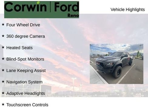 Used 2021 RAM 1500 TRX w/ TRX Level 2 Equipment Group AWD/4WD image 8