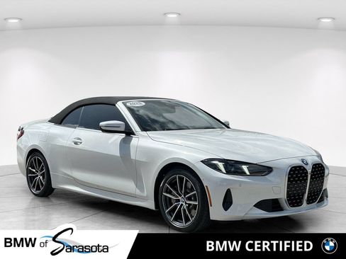 Certified 2025 BMW 430i Convertible w/ Premium Package RWD image 1