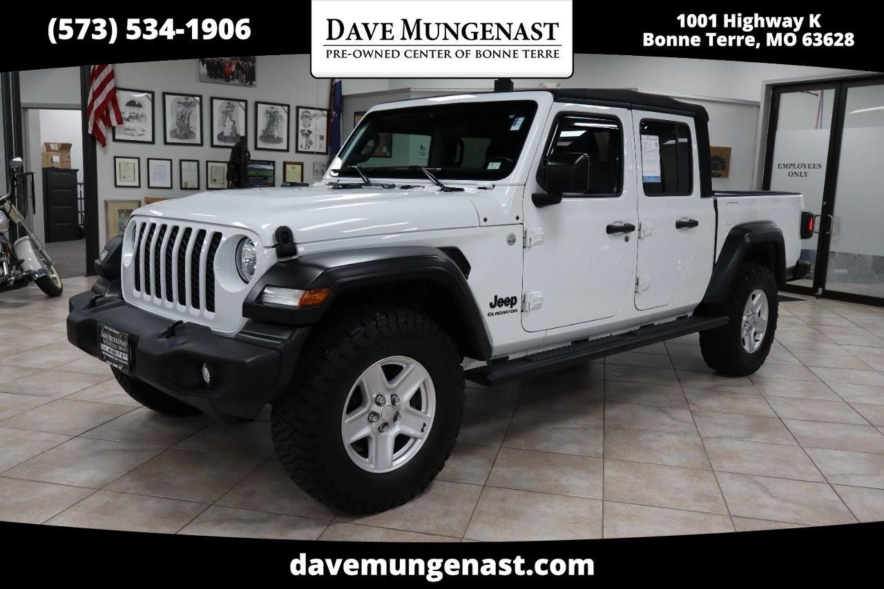 Used 2020 Jeep Gladiator Sport w/ Quick Order Package 24S AWD/4WD image 1