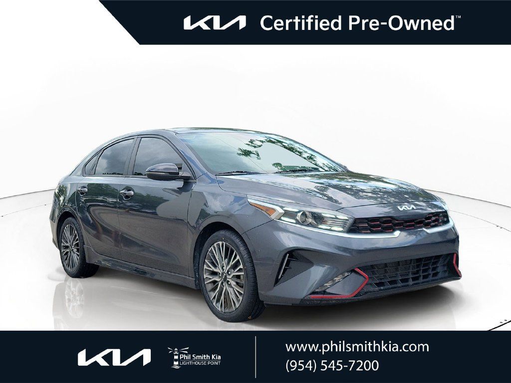 Certified 2022 Kia Forte GT-Line FWD image 1