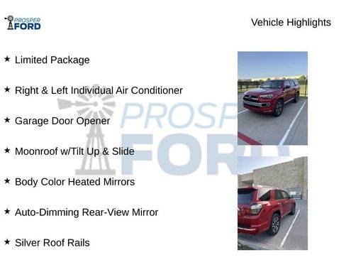 Used 2019 Toyota 4Runner Limited RWD image 5