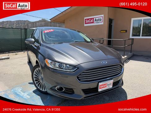 Used 2015 Ford Fusion Titanium FWD image 1