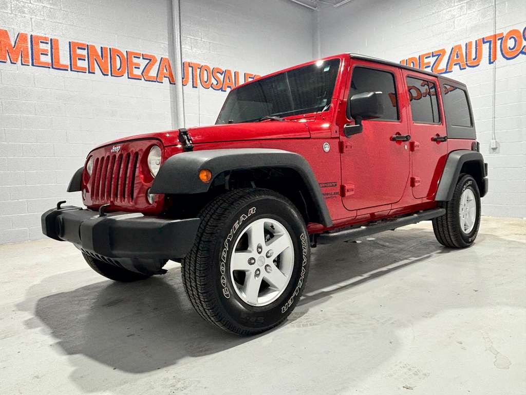 Used 2014 Jeep Wrangler Unlimited Sport w/ Quick Order Package 24S AWD/4WD image 1