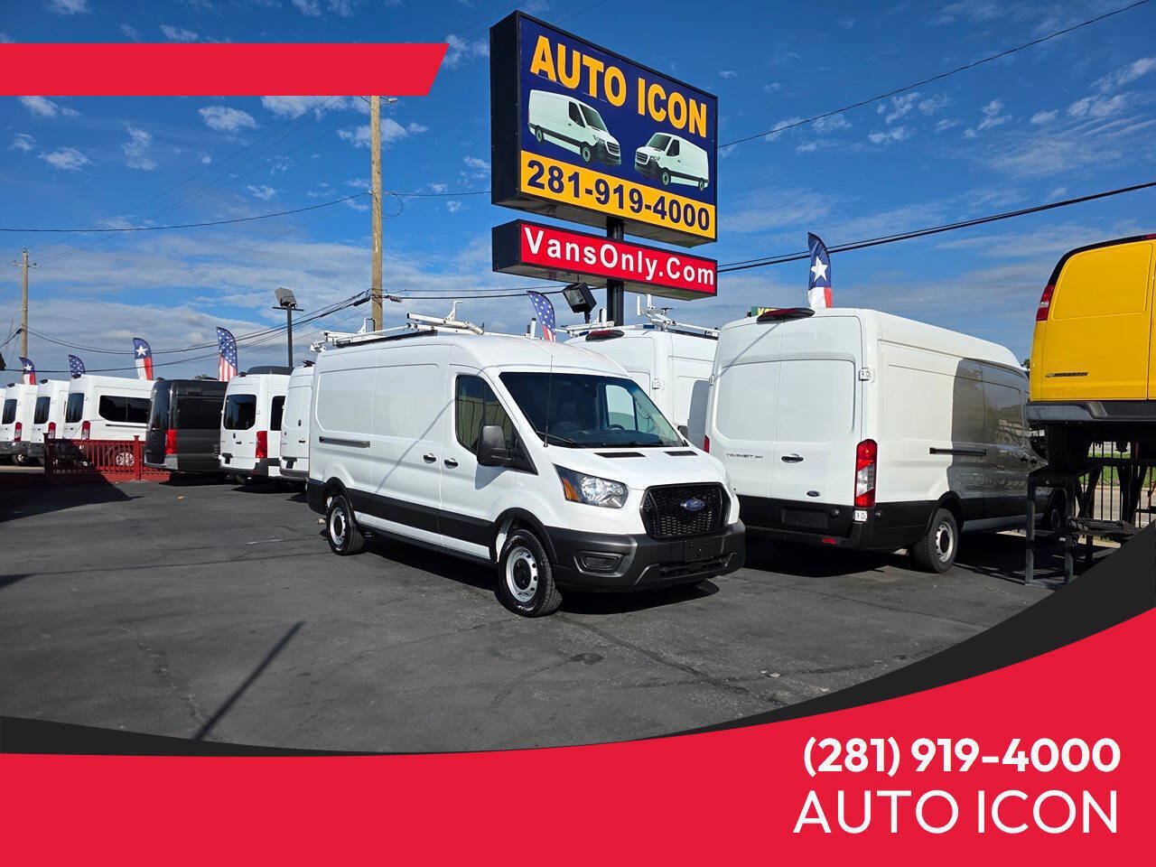 Used 2021 Ford Transit 250 Medium Roof RWD image 1