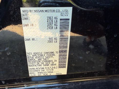 Used 2022 Nissan Altima 2.5 SR image 25