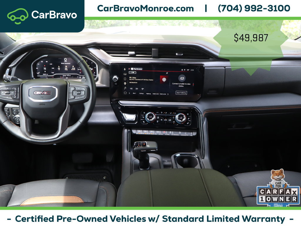Certified 2025 GMC Sierra 1500 AT4 w/ AT4 Premium Package AWD/4WD image 23