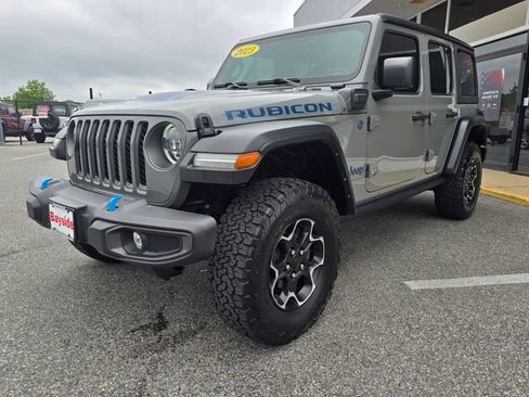 Used 2023 Jeep Wrangler Unlimited Rubicon 4xe w/ Dual Top Group AWD/4WD image 24