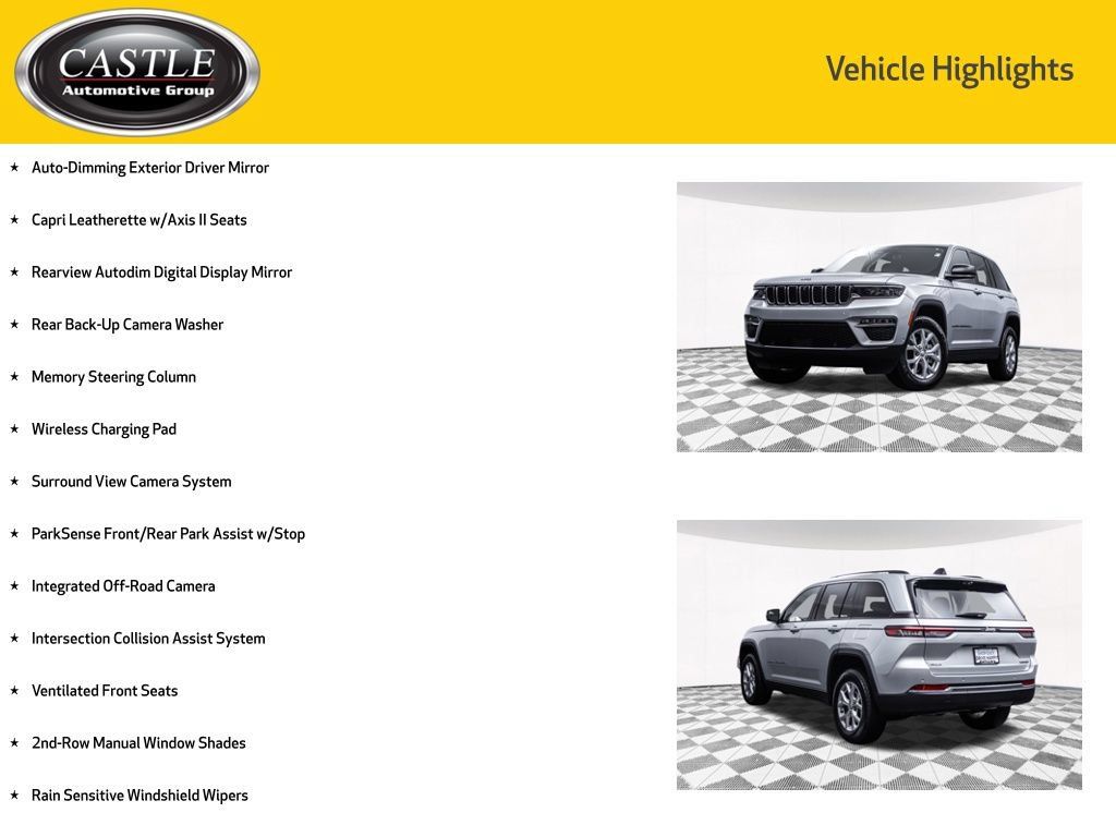 Used 2023 Jeep Grand Cherokee Limited w/ Luxury Tech Group II AWD/4WD image 7