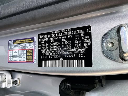 Used 2021 Kia Sorento SX FWD image 34