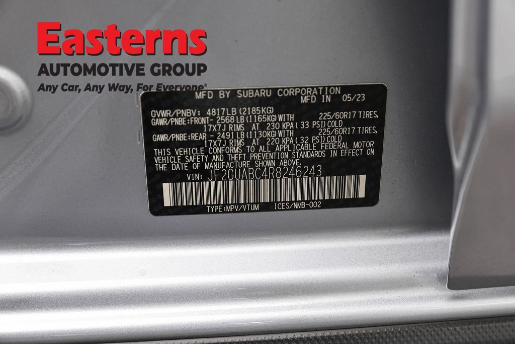 Used 2024 Subaru Crosstrek 2.0i AWD/4WD image 35