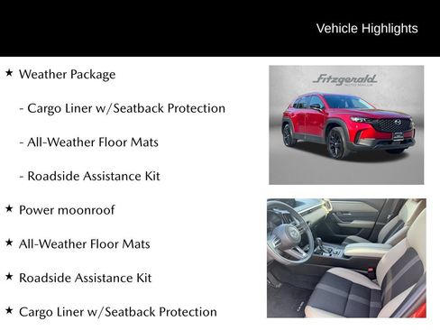 Certified 2025 MAZDA CX-50 AWD 2.5 S w/ Weather Package image 9