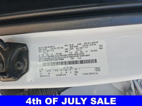 Used 2020 Ford F150 XL w/ Equipment Group 101A Mid AWD/4WD image 40