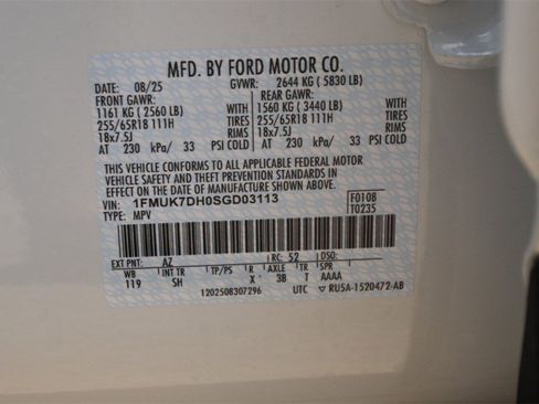 New 2025 Ford Explorer Active w/ Active Comfort Package image 45