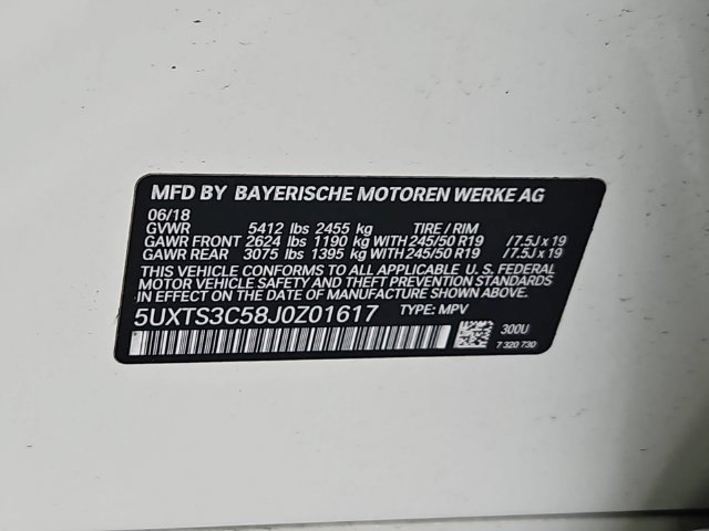 Used 2018 BMW X3 M40i w/ Premium Package AWD/4WD image 31